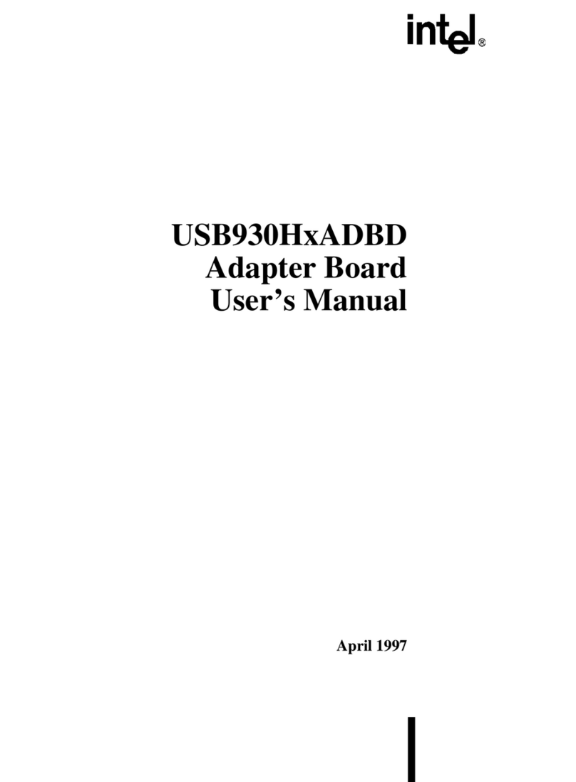 Intel USB930HxADBD Manual de usuario