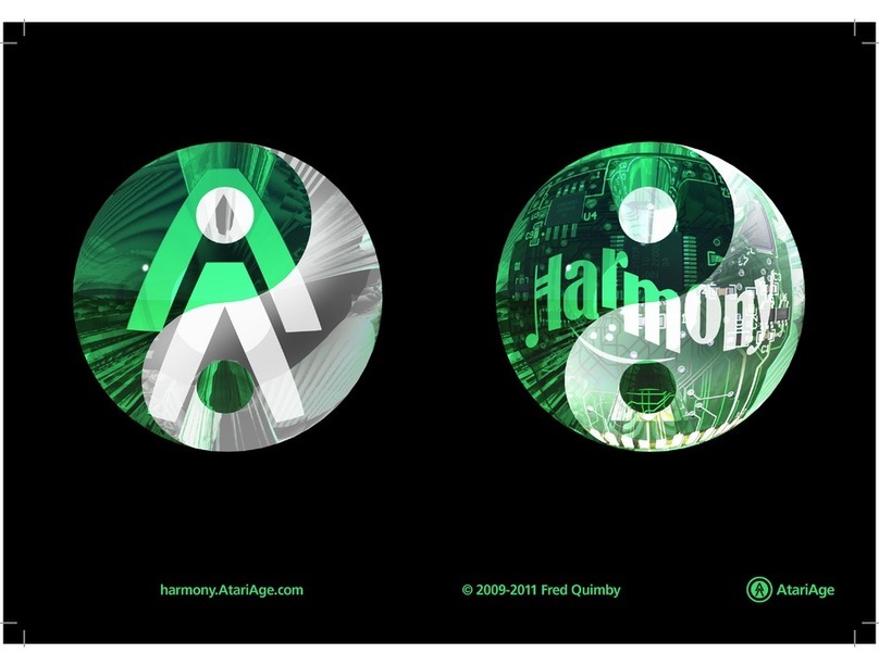 Atari Harmony Manual de usuario