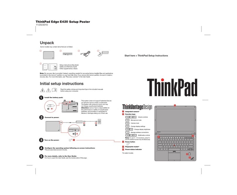ThinkPad Edge E420 Cómo utilizar