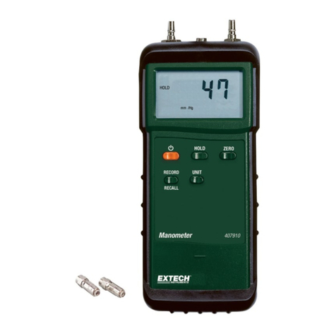 Extech Instruments 407910 Manual de usuario