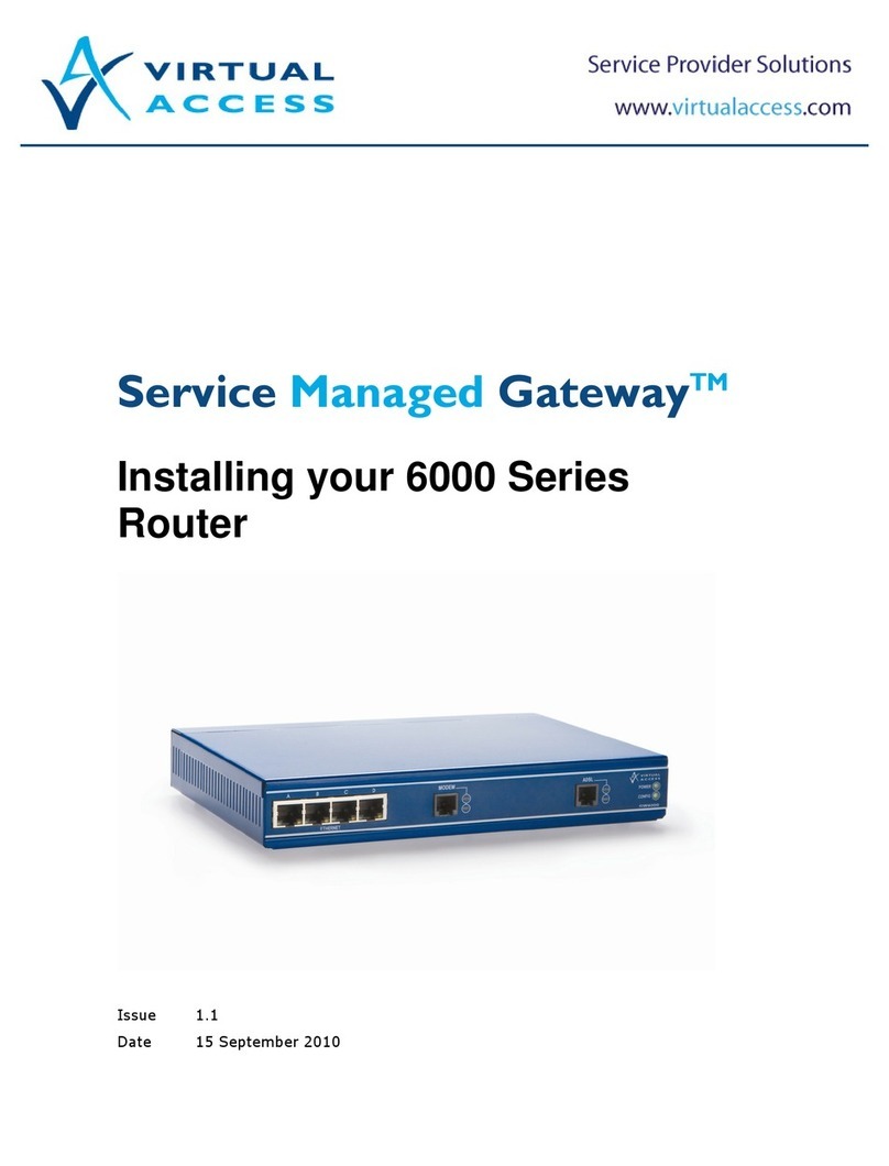 virtual access 6000 Series Manual de usuario