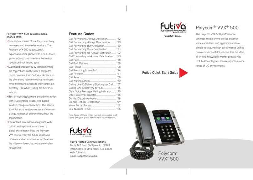 Polycom VVX 500 series Manual de usuario