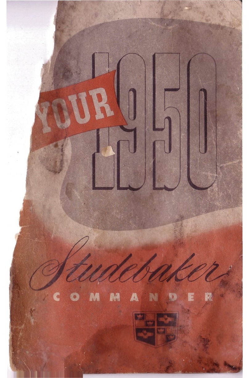 Studebaker 1950 Commander Manual de usuario