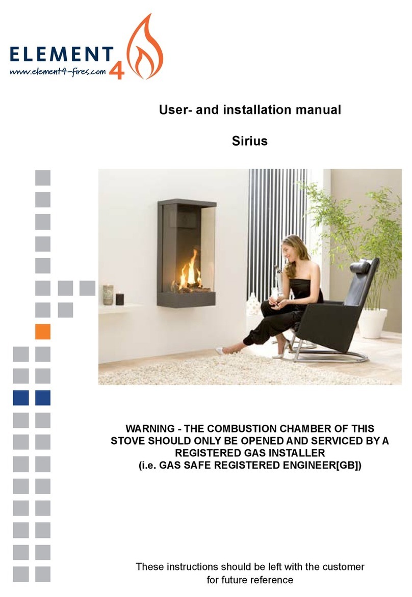 Element4 Sirius Manual de funcionamiento