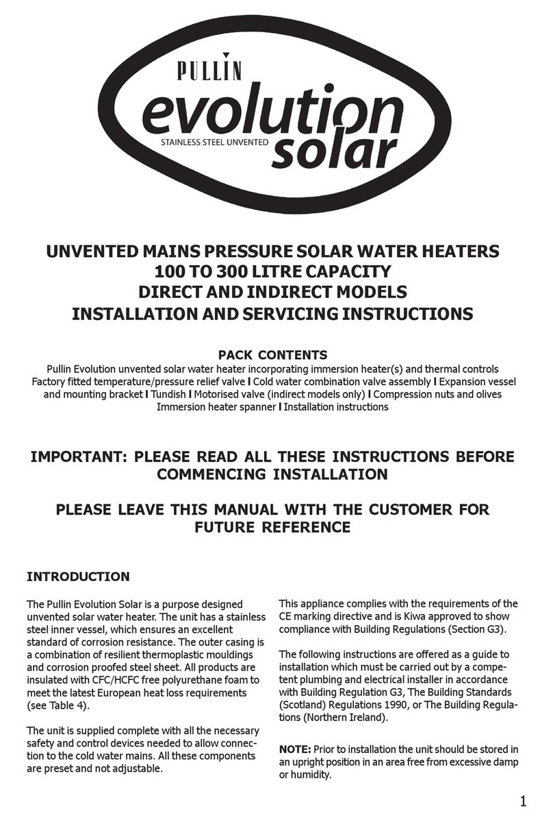 Pullin Evolution Solar PES190 Guía del usuario