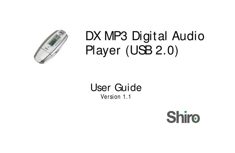 Shiro DX Manual de usuario
