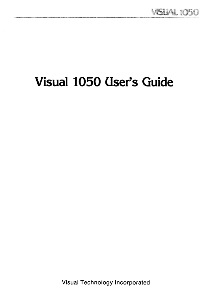 VISUAL 1050 Manual de usuario