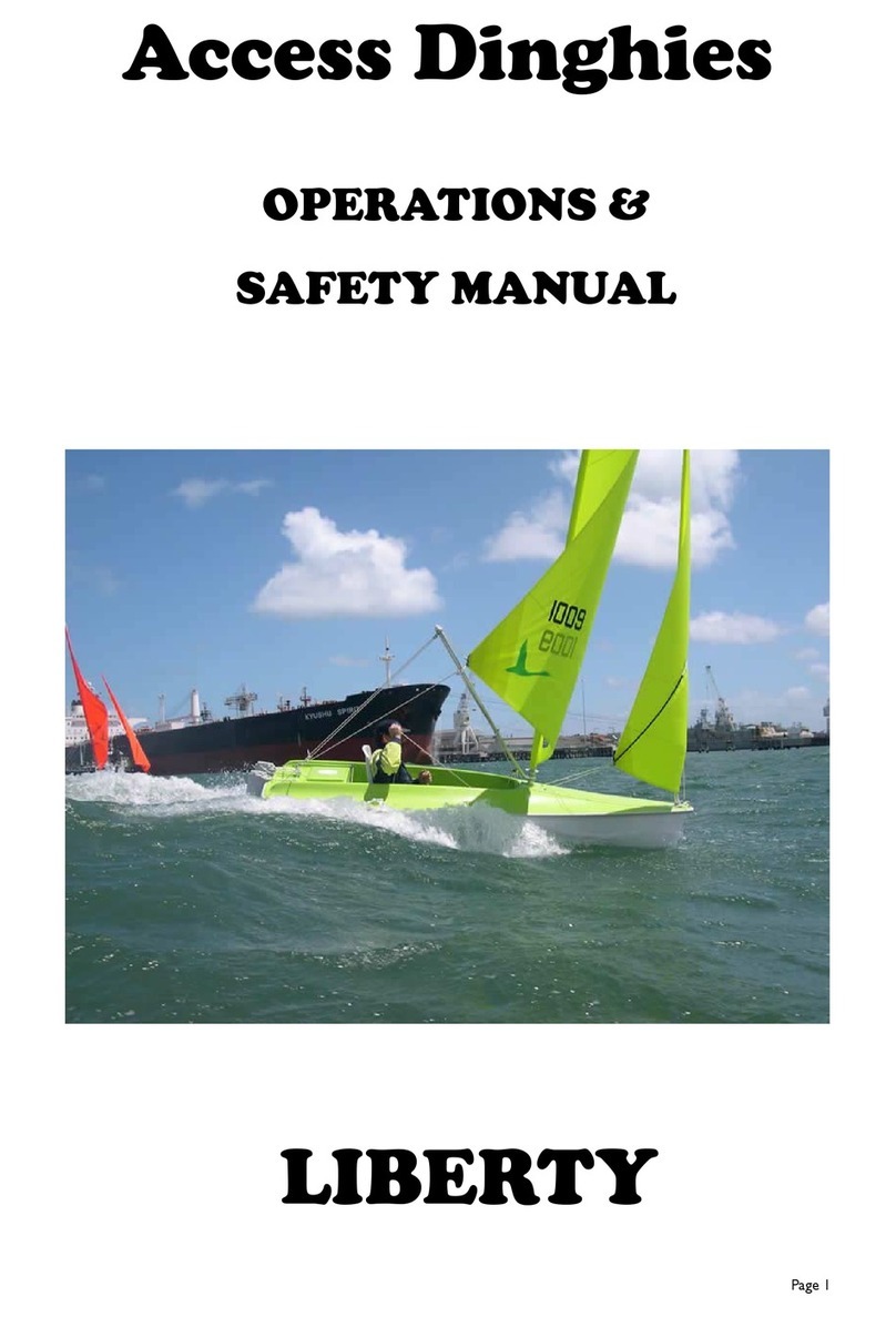 Access Dinghies Liberty Manual de uso y cuidado