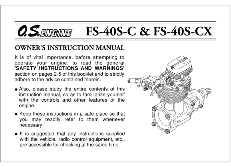 O.S. engine FS-40S-C Guía de configuración