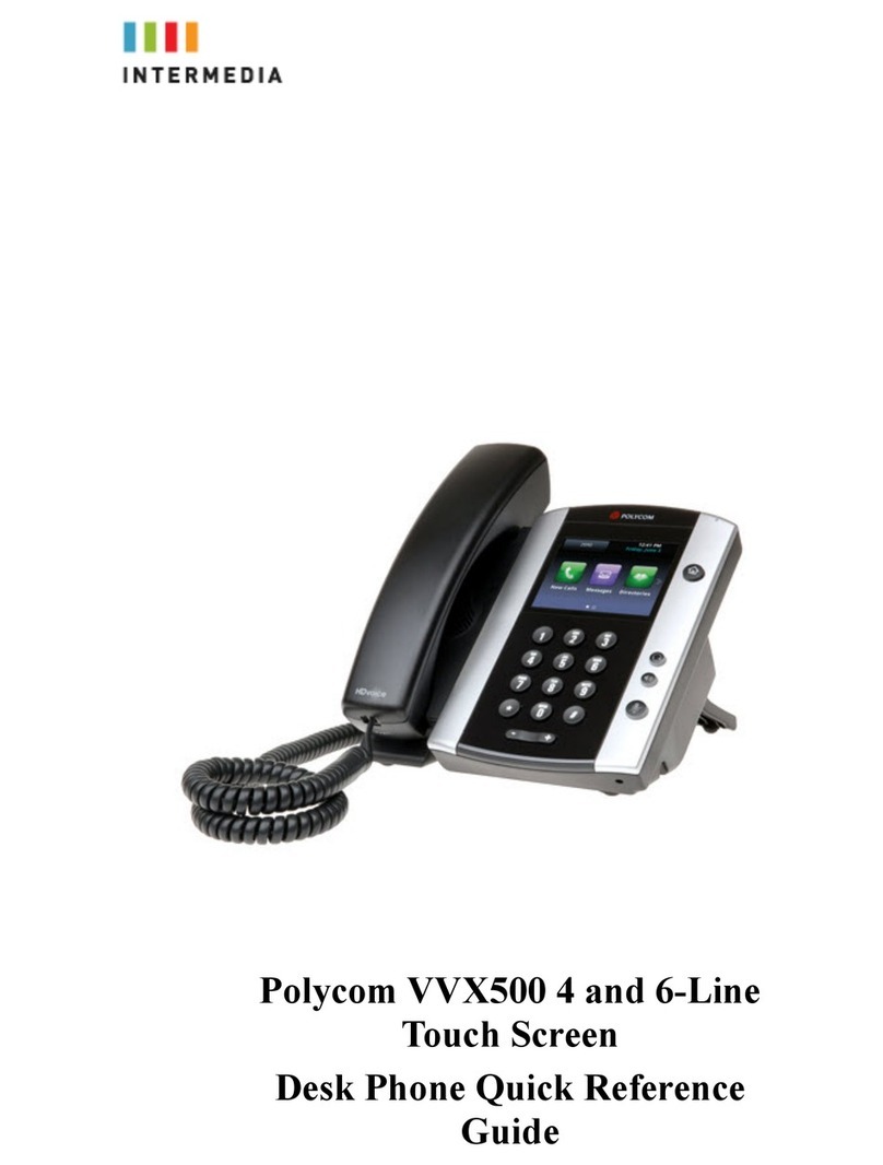 Polycom Integra VVX 500 Manual de usuario