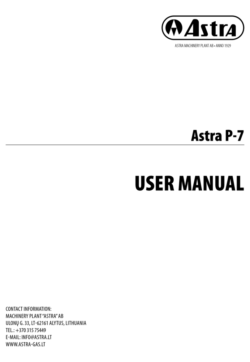 Astra P-7 Manual de usuario