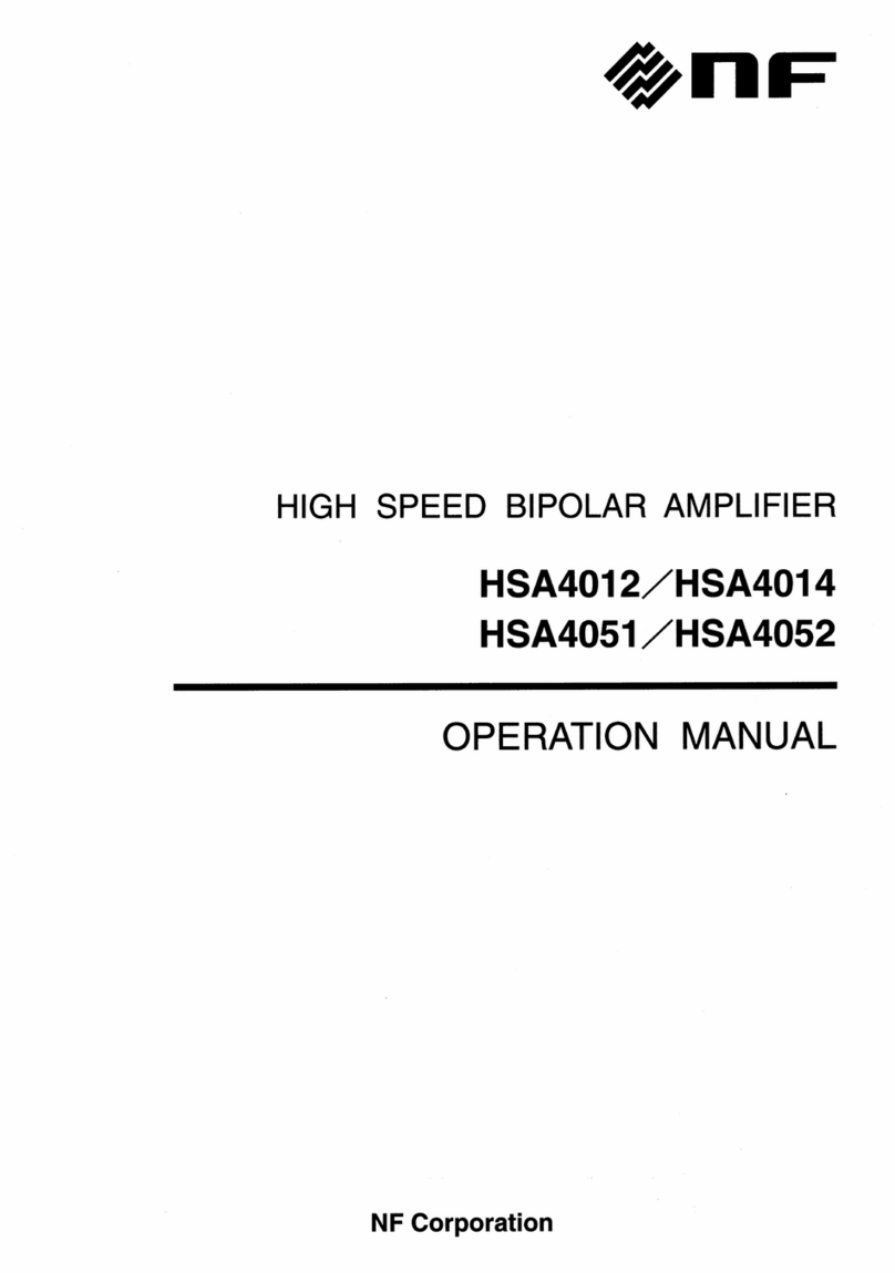 NF HSA4012 Manual de usuario