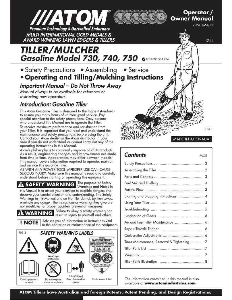 Atom 740 Instrucciones de instalación Atom 740 Instrucciones de instalación