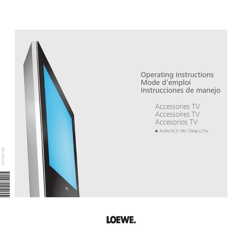 Loewe Dolby Digital Decoder system Manual de usuario