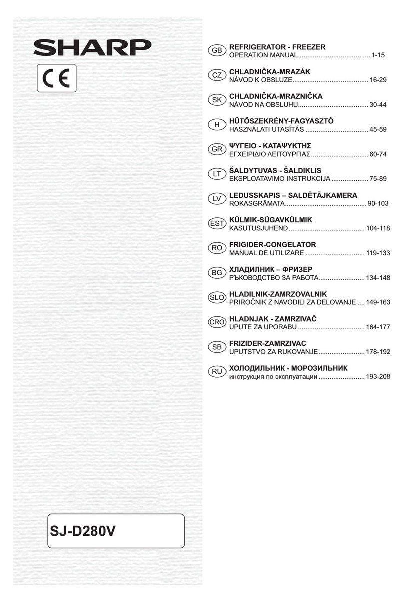 Sharp SJ-D280V Manual de usuario