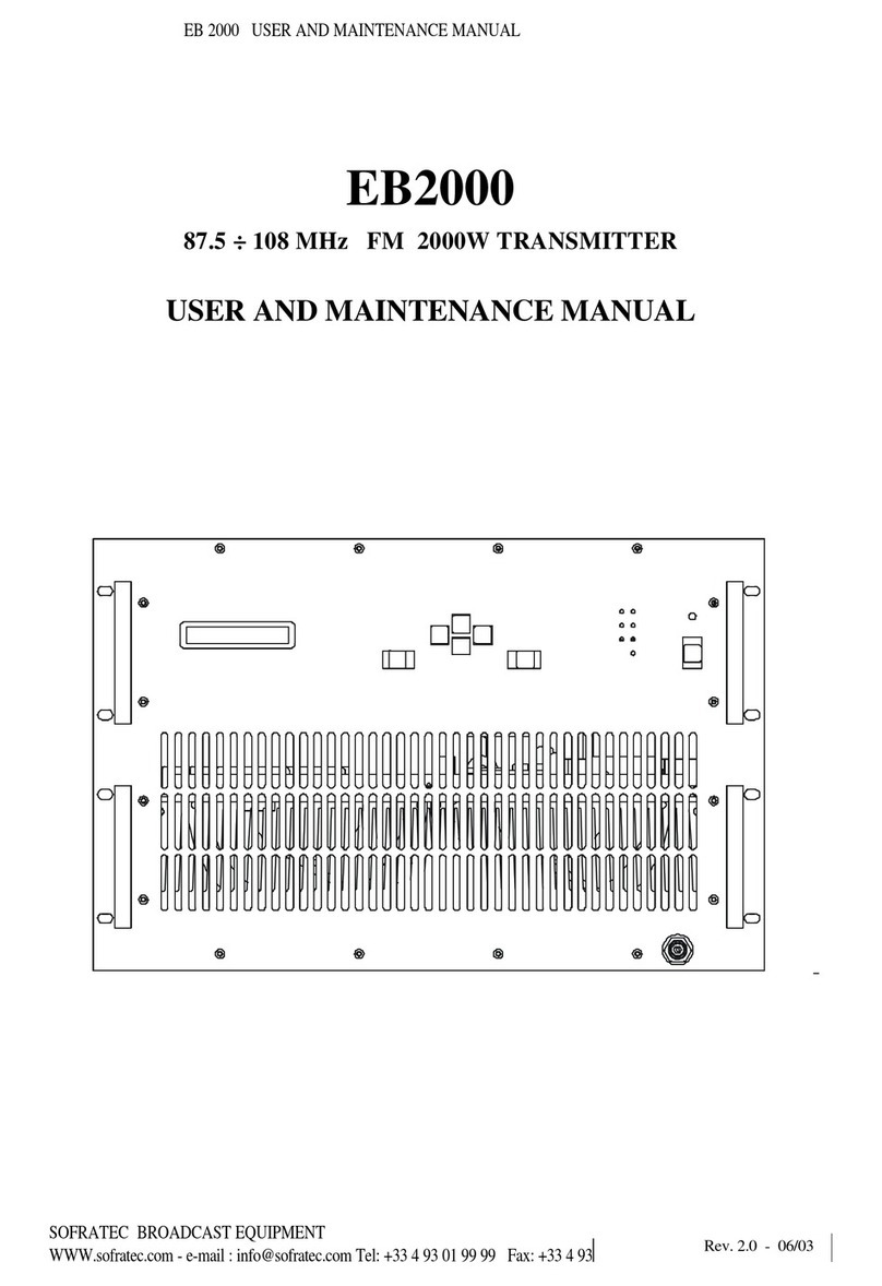 Sofratec EB2000 Manual de usuario