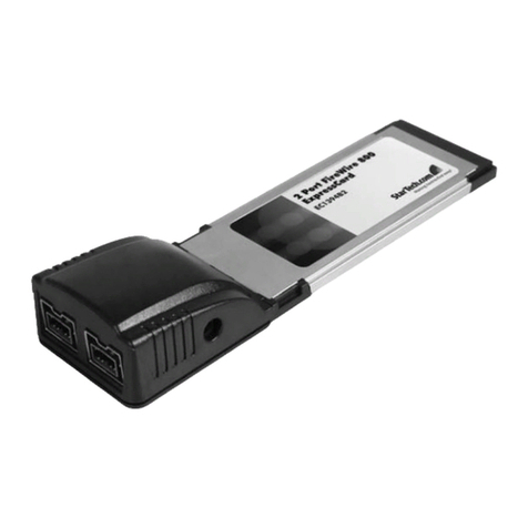 StarTech.com EC1394B2 Manual de usuario