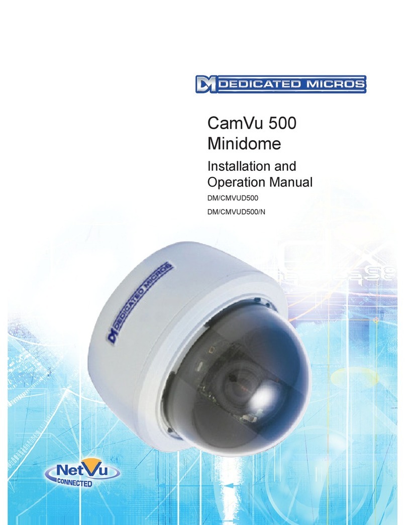 Dedicated Micros DM/CMVUD500 Manual de usuario