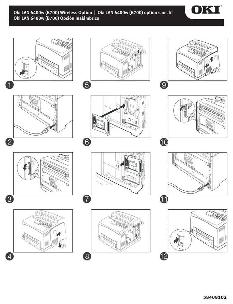 Oki B700 Series Manual de usuario