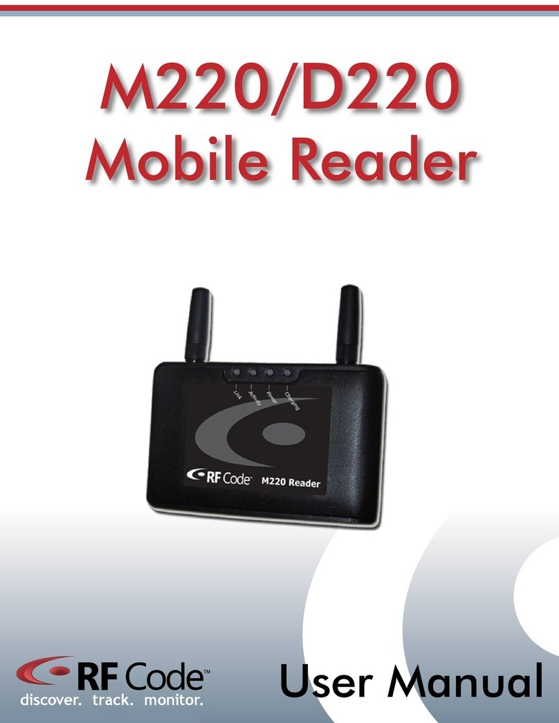 RF Code M220 Manual de usuario