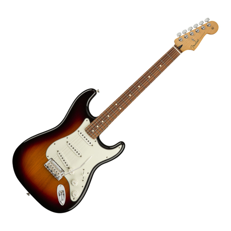 Fender STRAT Manual de usuario