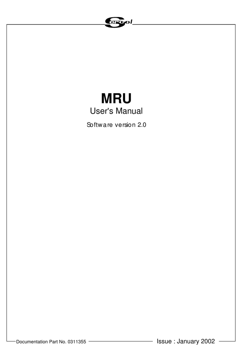 Sercel MRU Manual de usuario