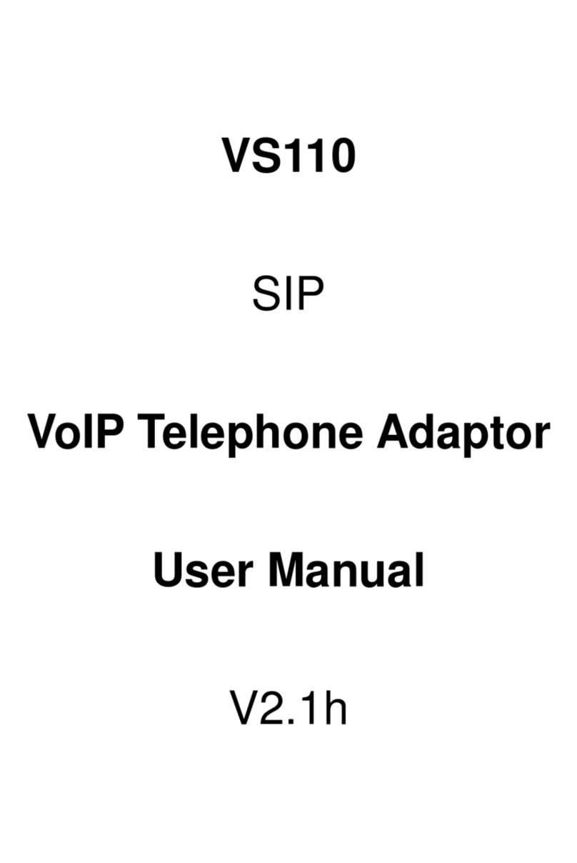 Techcom VS110 Manual de usuario