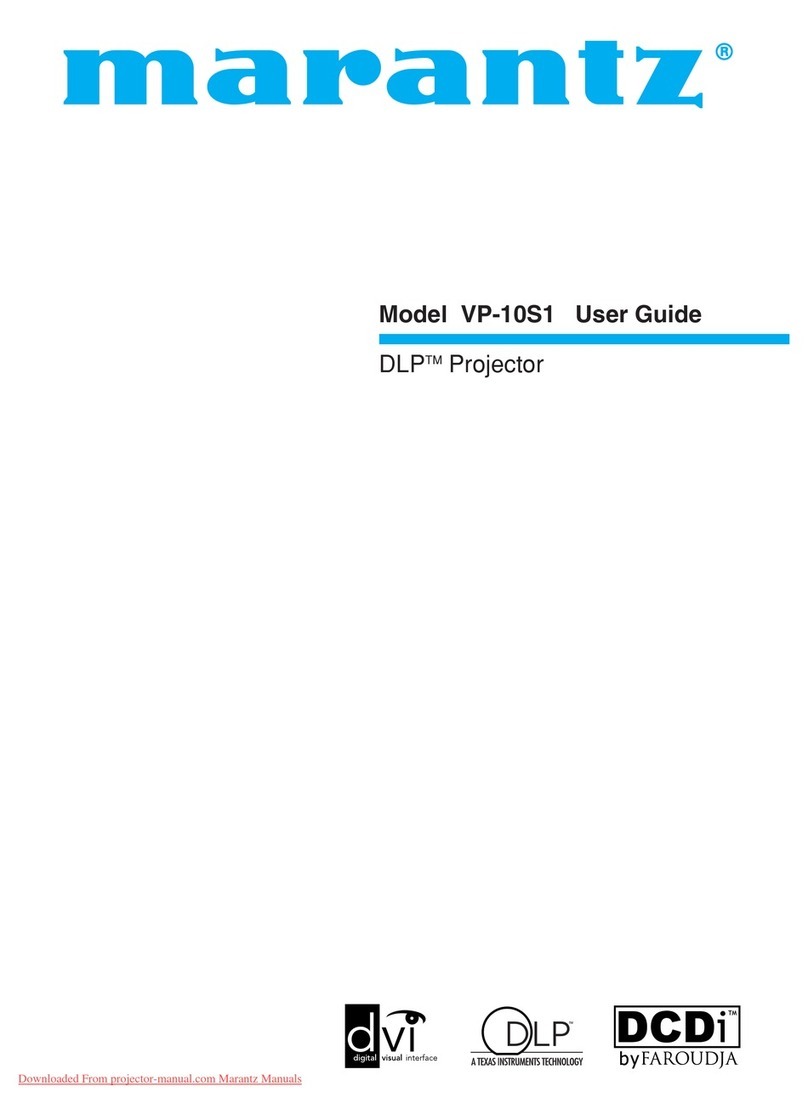 Marantz VP-10S1 Manual de usuario