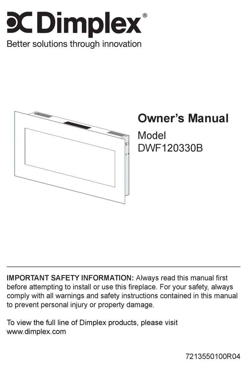 Dimplex DWF120330B Manual de usuario