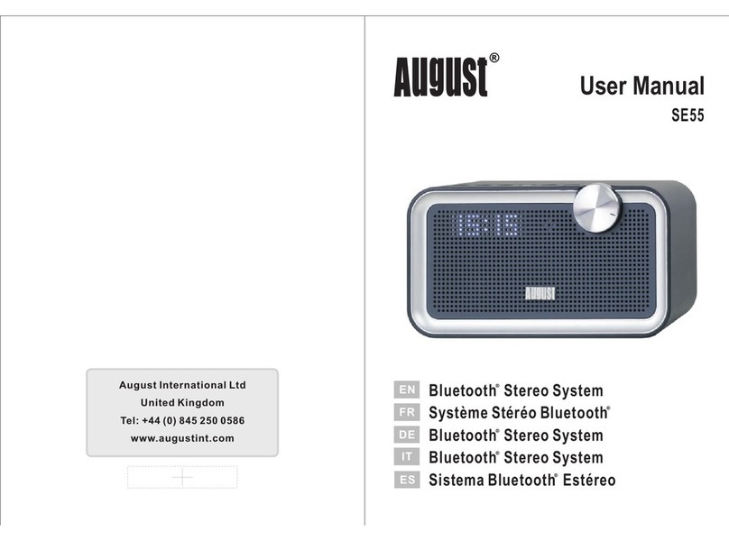 August SE55 Manual de usuario