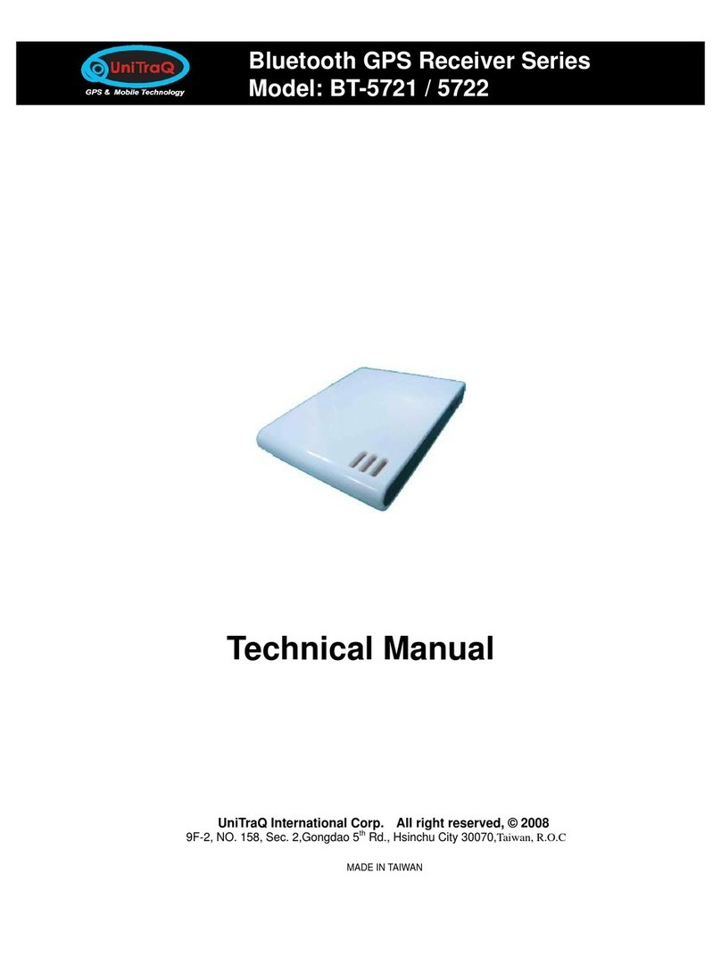 UniTraQ BT-5721 Manual de usuario