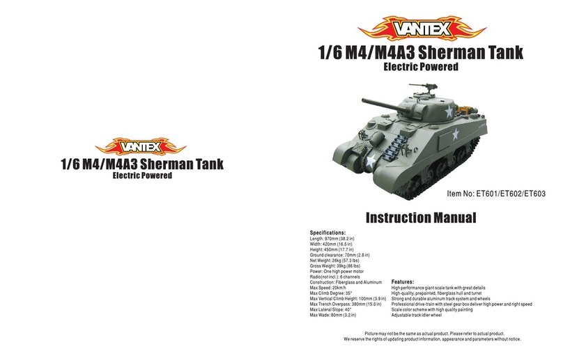 Vantex ET601 Manual de usuario