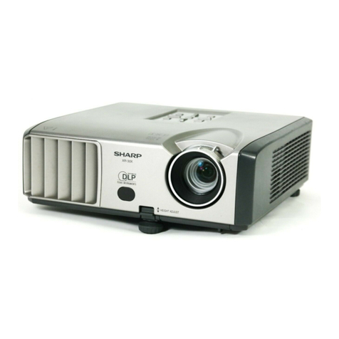 Sharp XR-30S - SVGA DLP Projector Manual de usuario