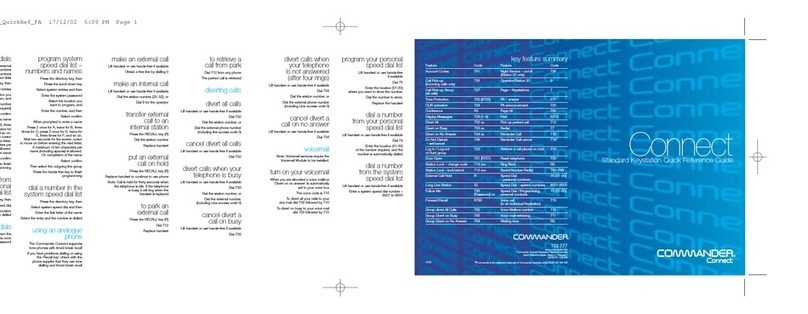 Commander Connect Manual de usuario