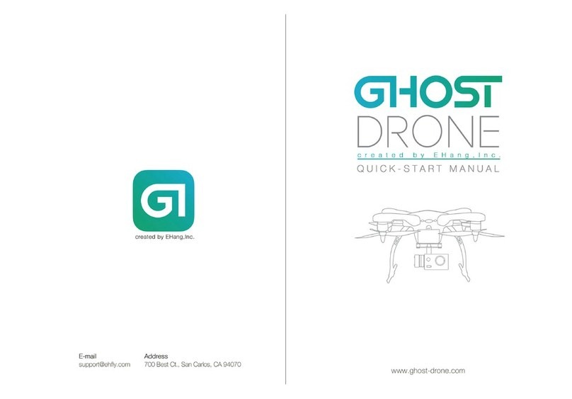 ehang GHOST Drone Manual de instrucciones