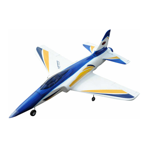 Dynam Meteor EDF rC Jet Manual de usuario