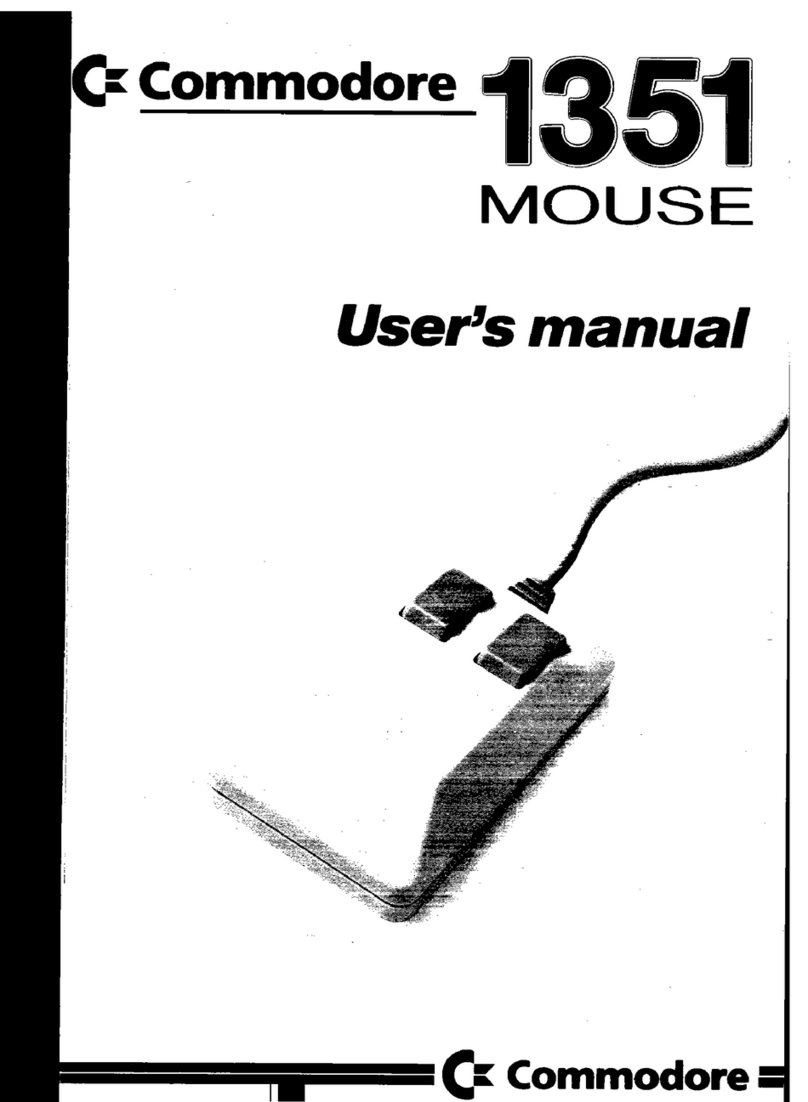 Commodore 1351 Manual de usuario