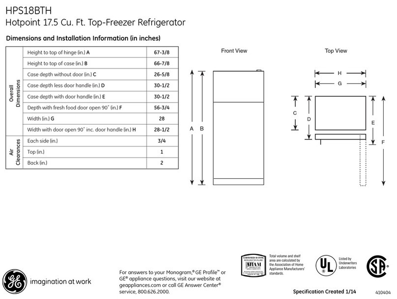 Hotpoint HPS18BTH Manual