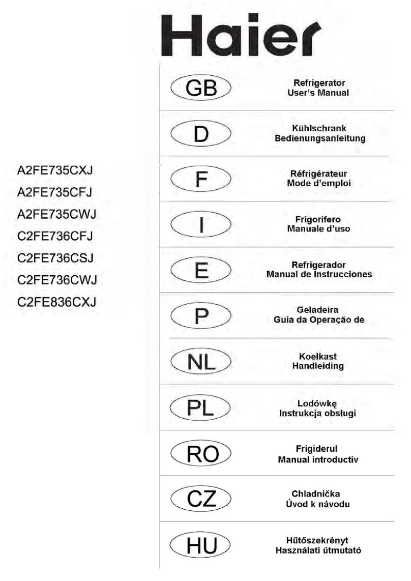 Haier C2FE736CSJ Manual de usuario