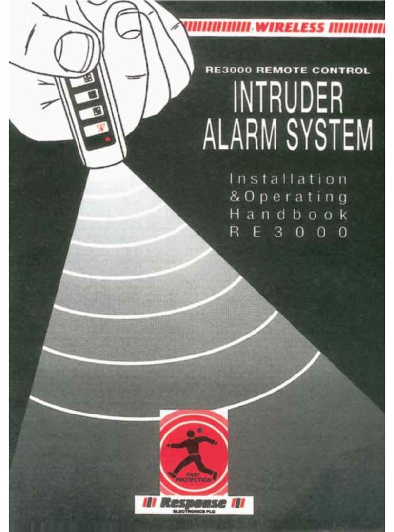 Response Electronics RE 3000 Manual de usuario Response Electronics RE 3000 Manual de usuario