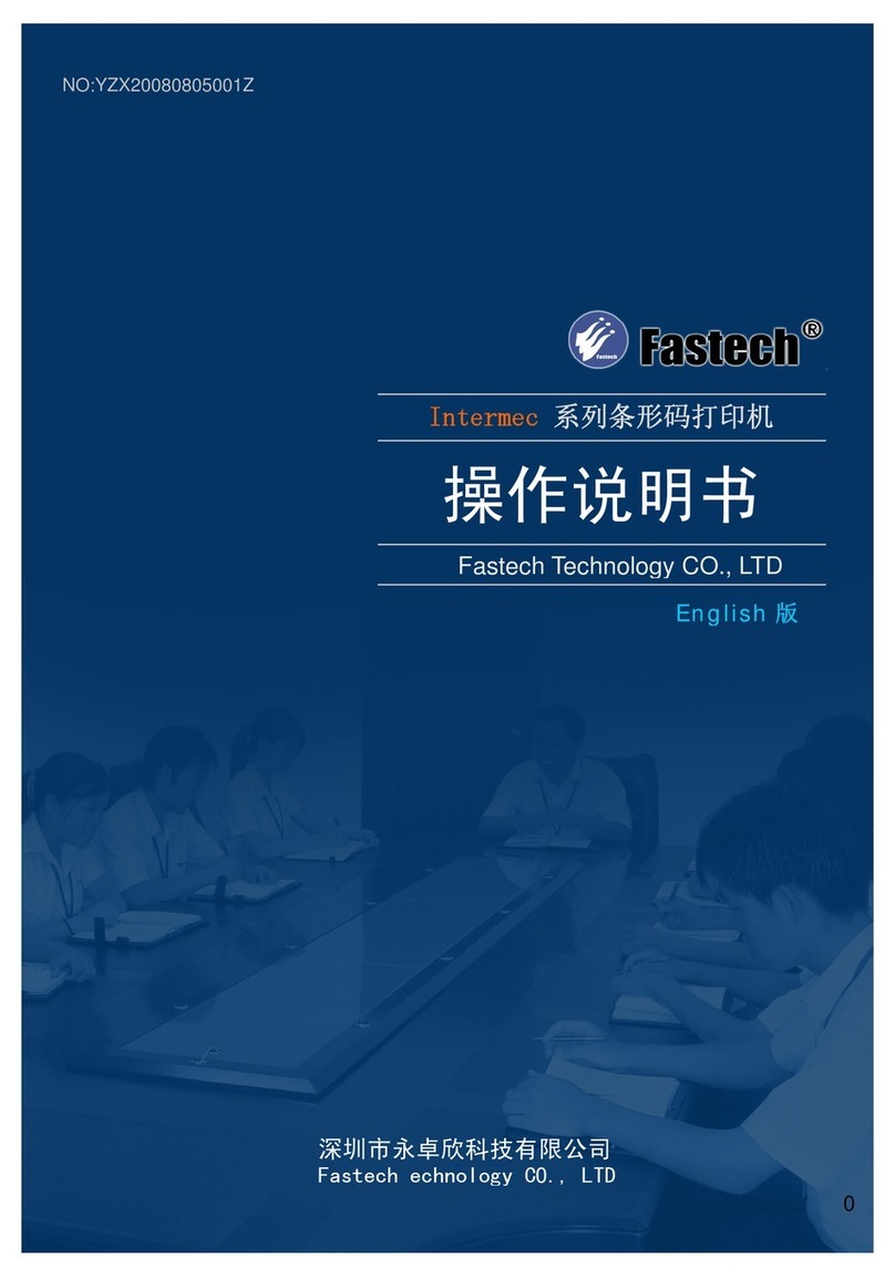 Fastech EasyCoder 4420 Manual de usuario Fastech EasyCoder 4420 Manual de usuario