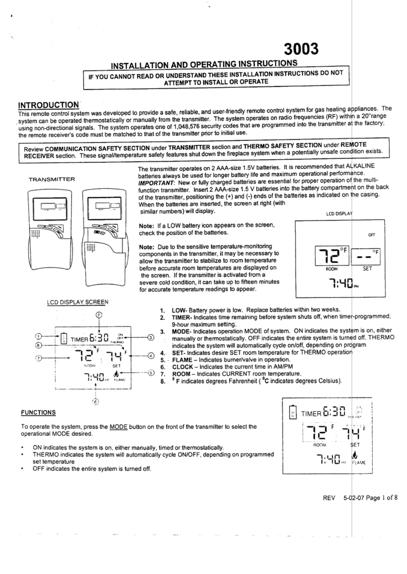 Skytech AC-3003 Manual de usuario