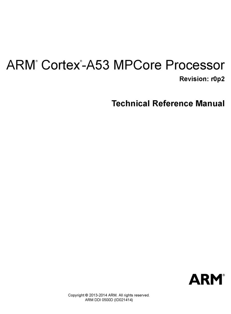 ARM Cortex-A53 MPCore Manual del producto