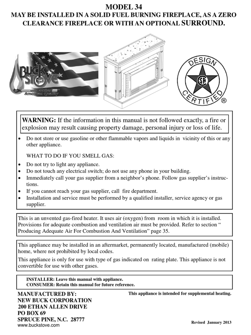 BuckMaster 34 Manual de usuario