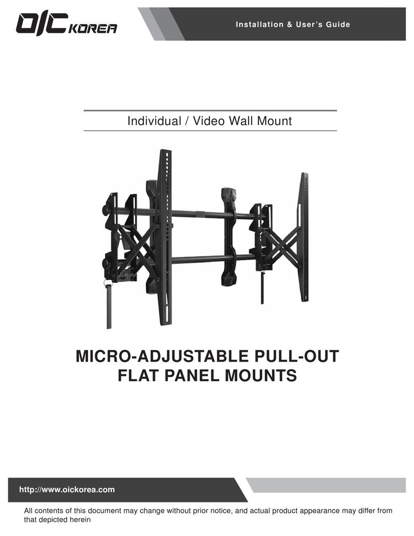 OIC Korea MICRO-ADJUSTABLE PULL-OUT Manual de usuario