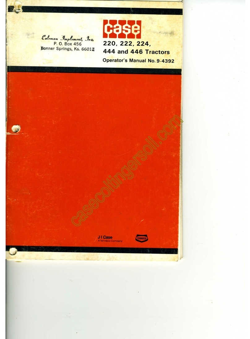 Case 220 Manual de usuario