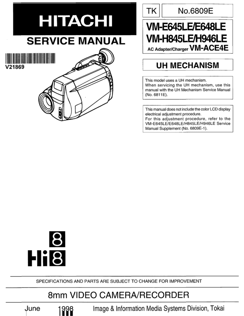 Hitachi VM-E645LE Manual de usuario