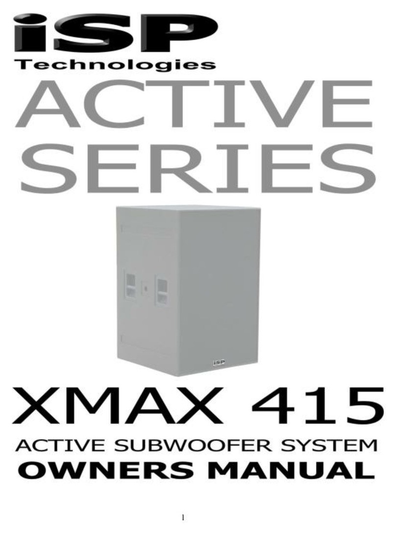 iSP Technologies XMAX 415 Manual de usuario