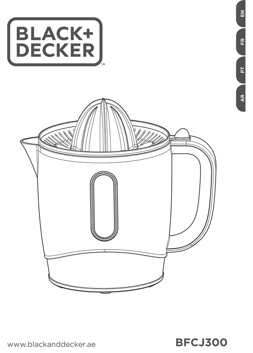 Black & Decker BFCJ300 Manual de usuario