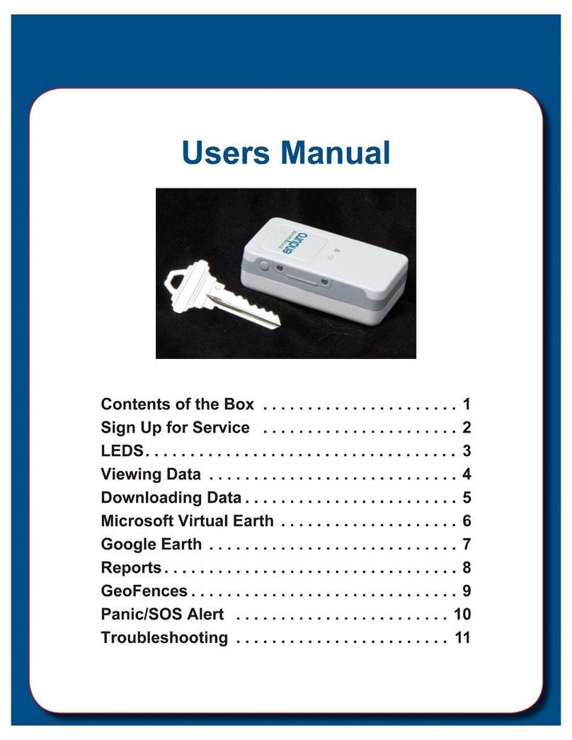 WorldTracker Enduro Manual de usuario